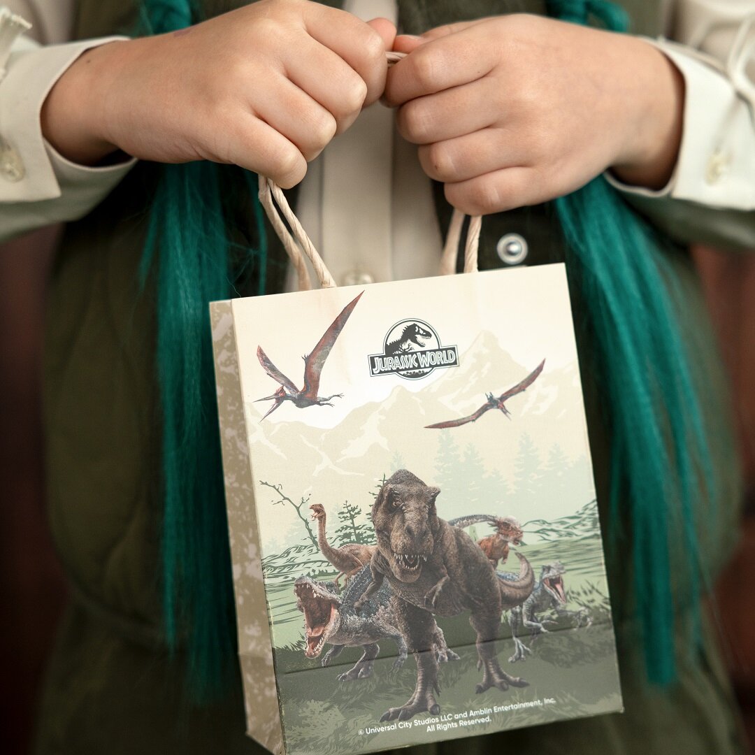 Jurassic World Slikposer af papir 6 stk