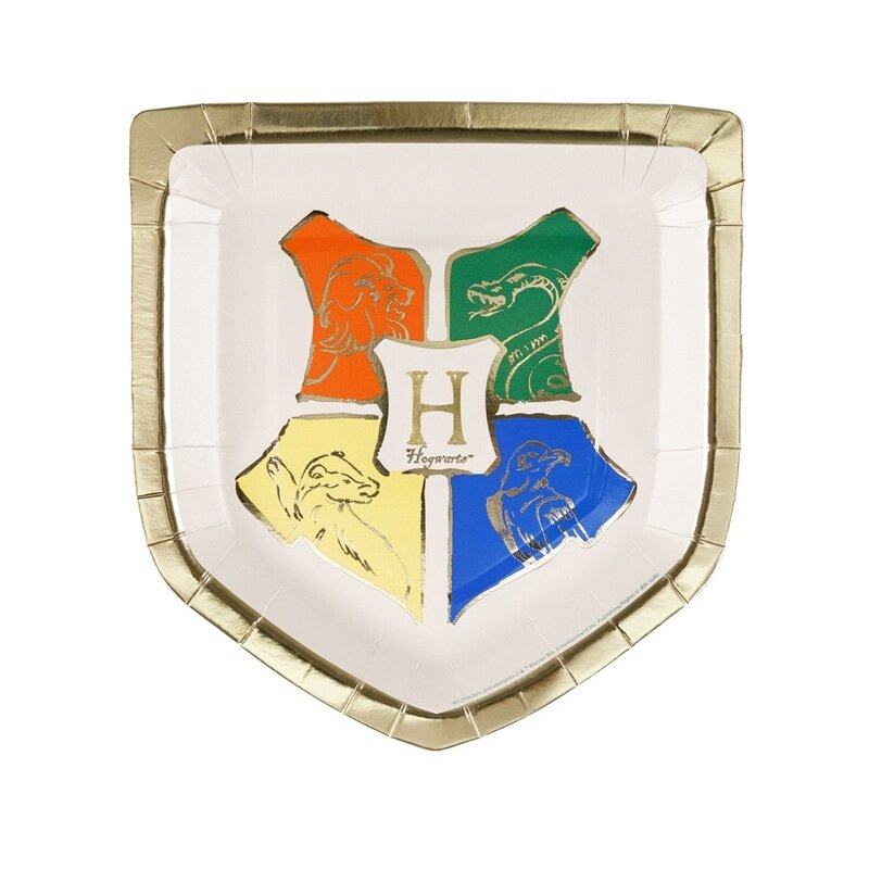 Harry Potter Hogwarts-tallerkener 6 stk