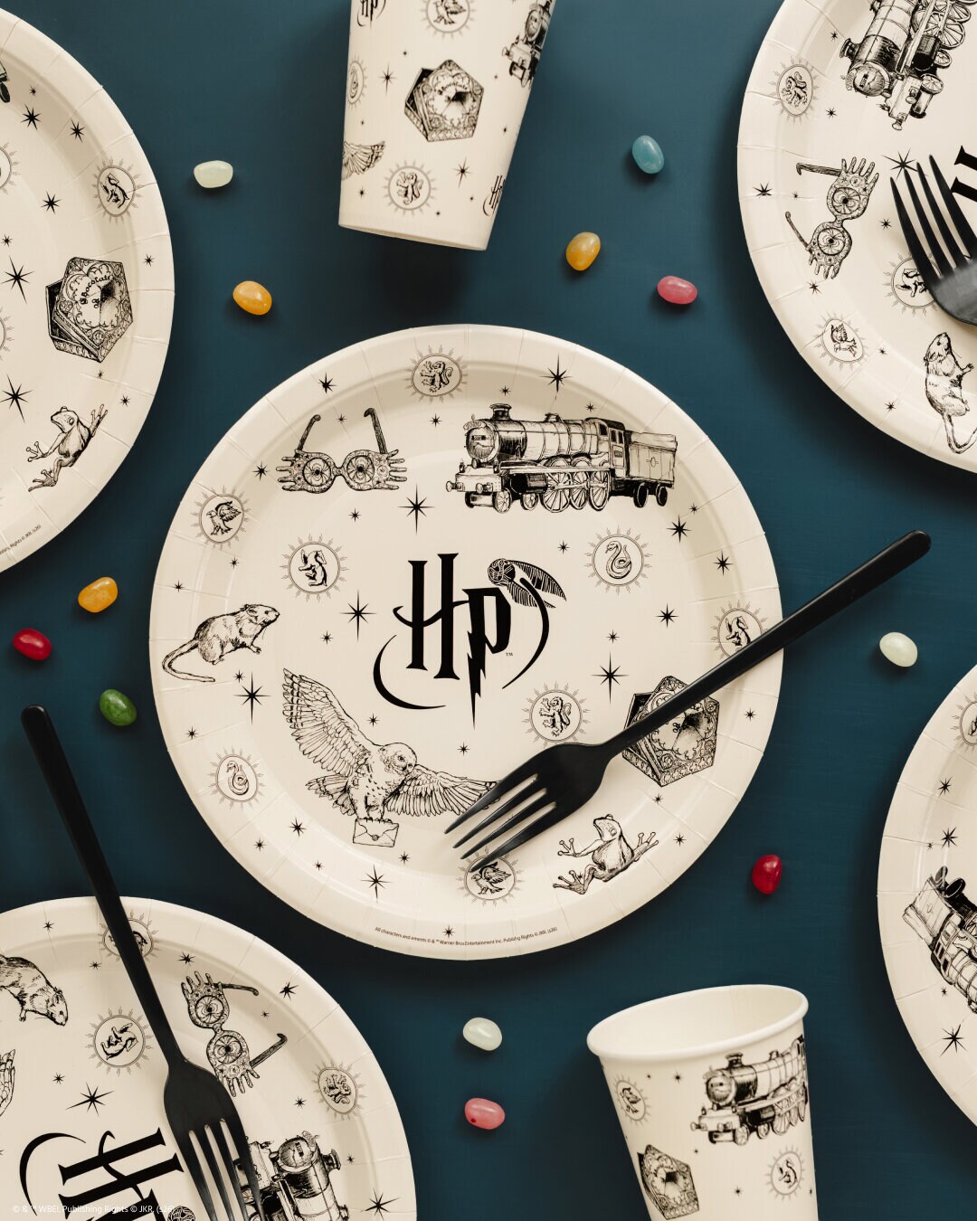 Harry Potter Tallerkener 6 stk
