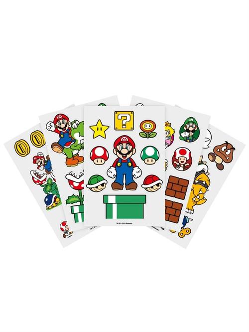 Super Mario - Klistermærker 39 stk