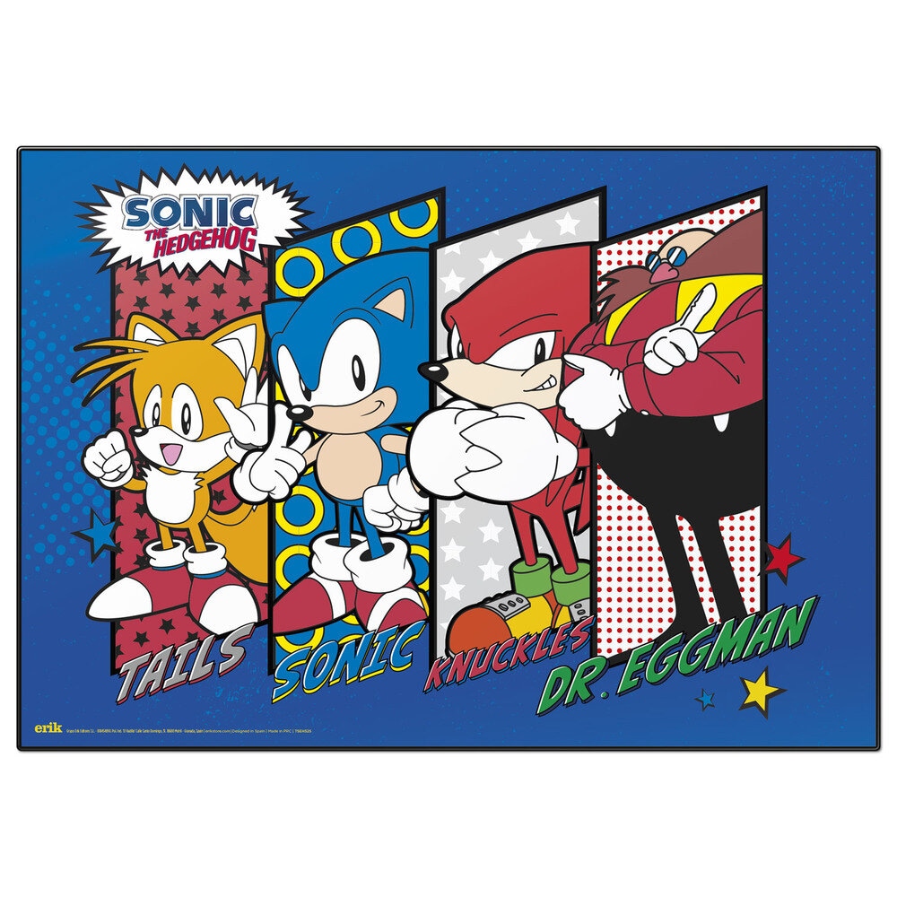 Sonic the Hedgehog - Skriveunderlag 35 x 50 cm
