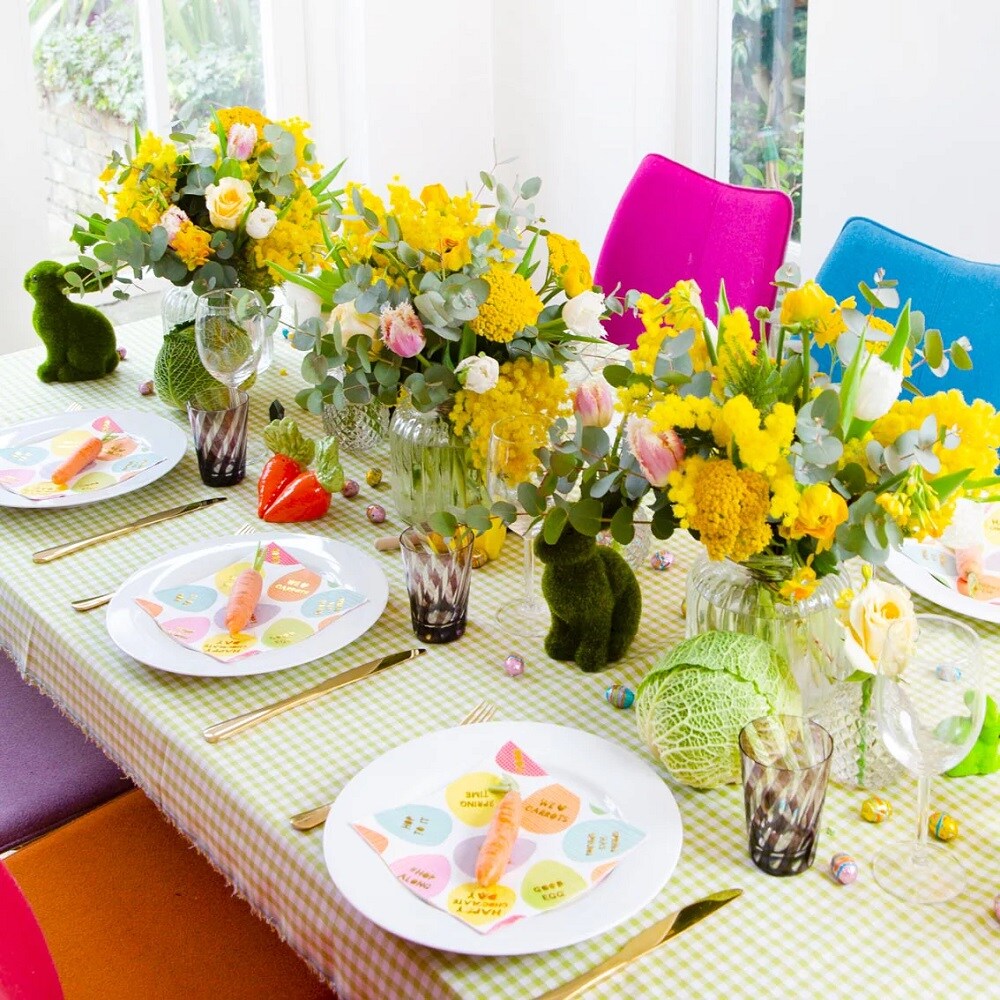 Grass Bunny borddekoration 15 cm