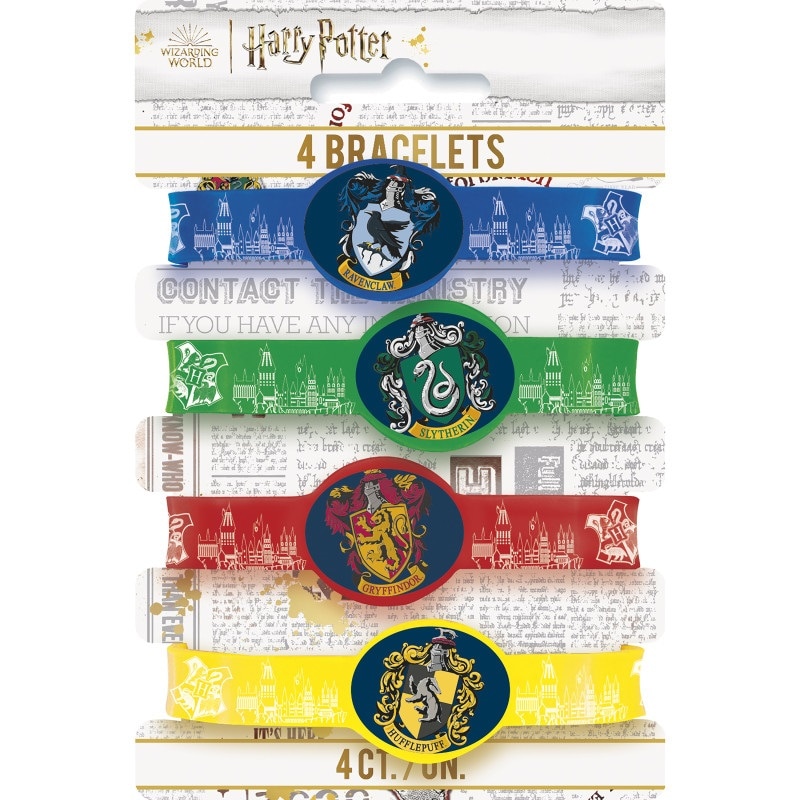 Harry Potter, armbånd 4 stk.