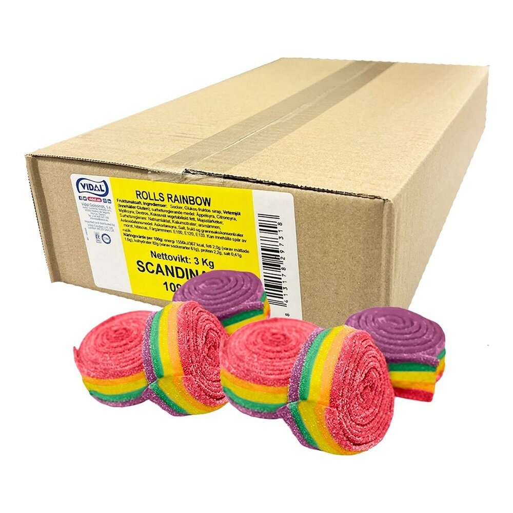 Vidal Regnbueruller 3 kg