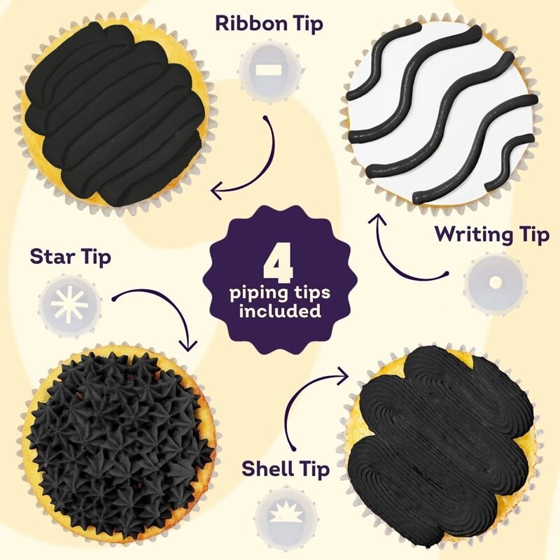 Wilton Sort Glasur 212 gram