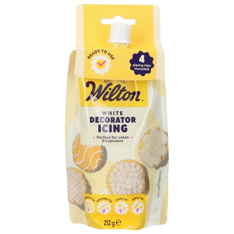 Wilton Hvid Glasur 212 gram