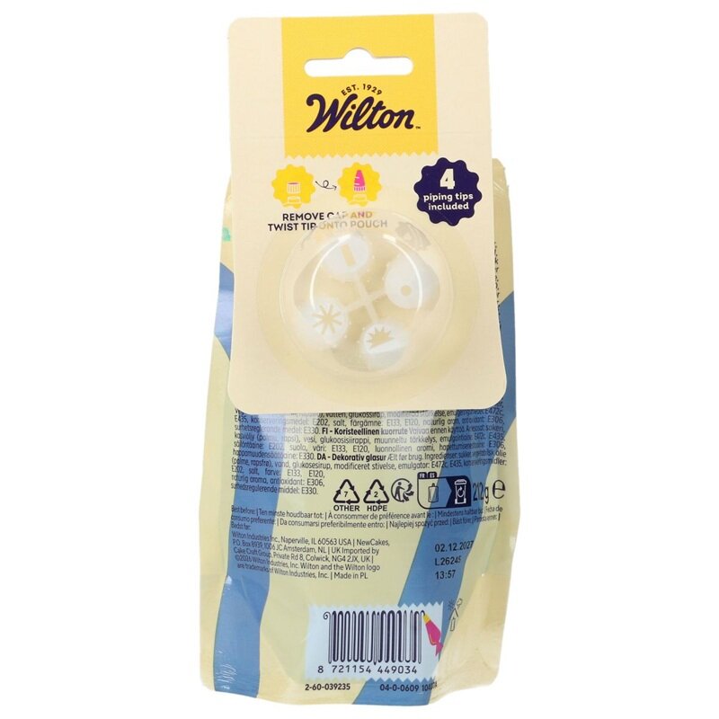 Wilton Blå Glasur 212 gram