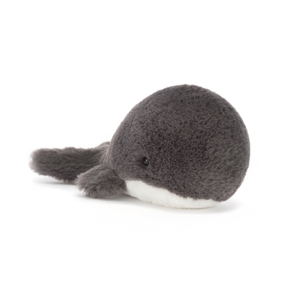 Jellycat - Mørkegrå hval 15 cm