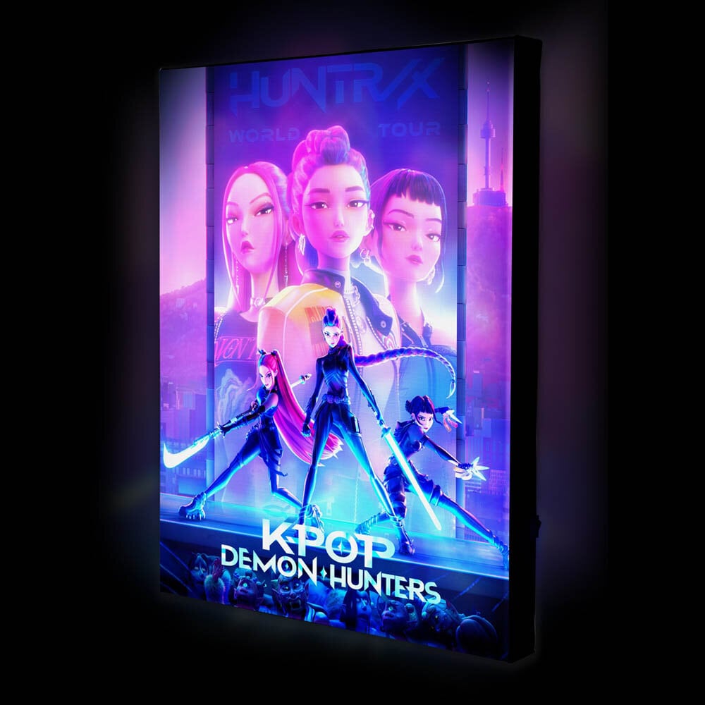 K-Pop Demon Hunters LED-lærredsbillede