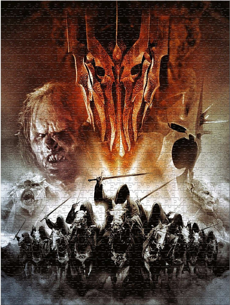 Ringenes Herre, Puslespil The Host of Mordor 1000 brikker