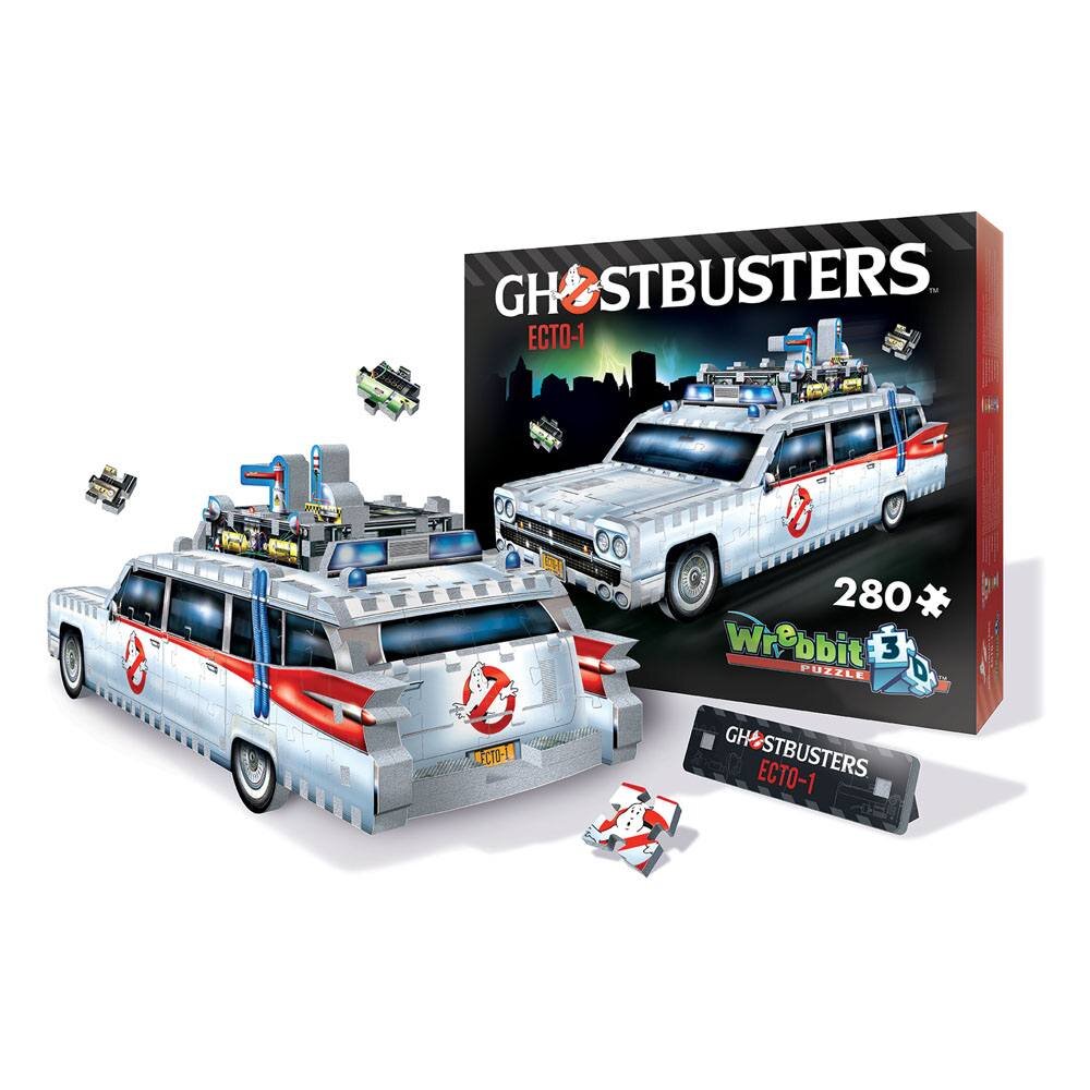 Wrebbit 3D Puslespil, Ghostbusters Ecto-1 280 brikker