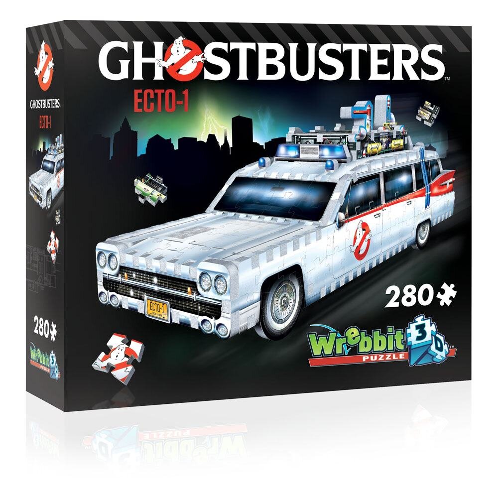Wrebbit 3D Puslespil, Ghostbusters Ecto-1 280 brikker