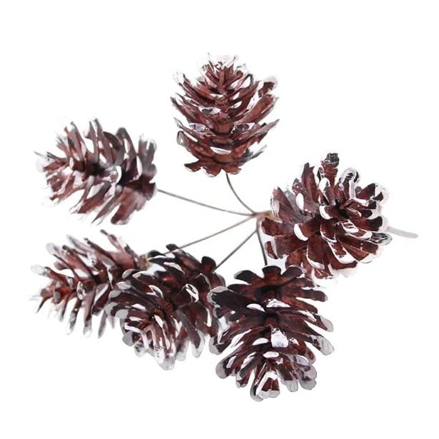 Julepynt - Kogler på en kvist