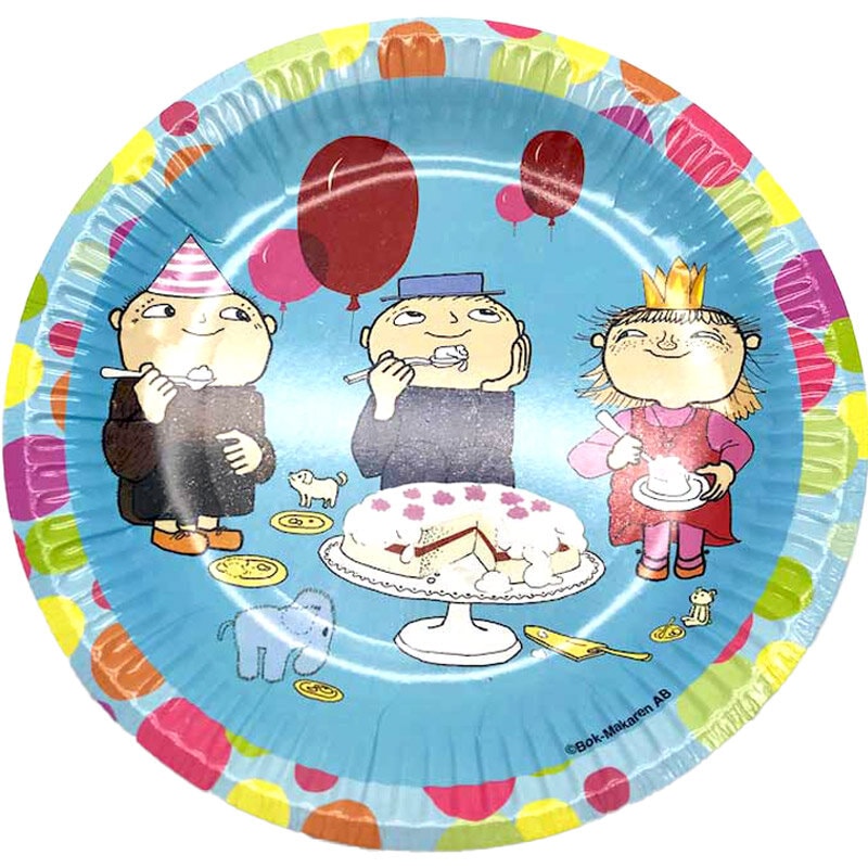 Alfons Åberg - Tallerkner 8 stk