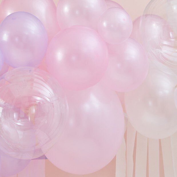 DIY Ballonbue - Pastel, Pearl & Ivory