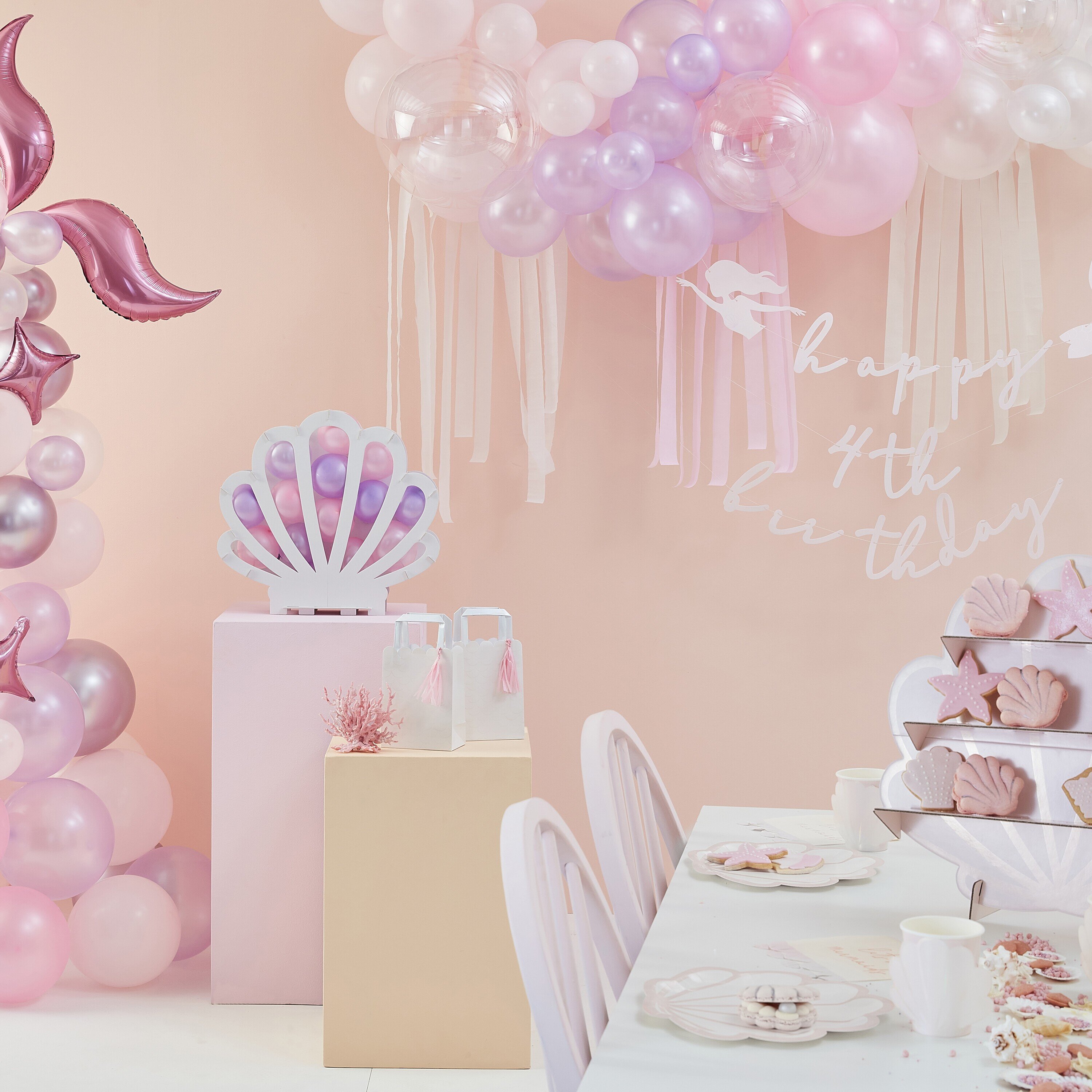 DIY Ballonbue - Pastel, Pearl & Ivory