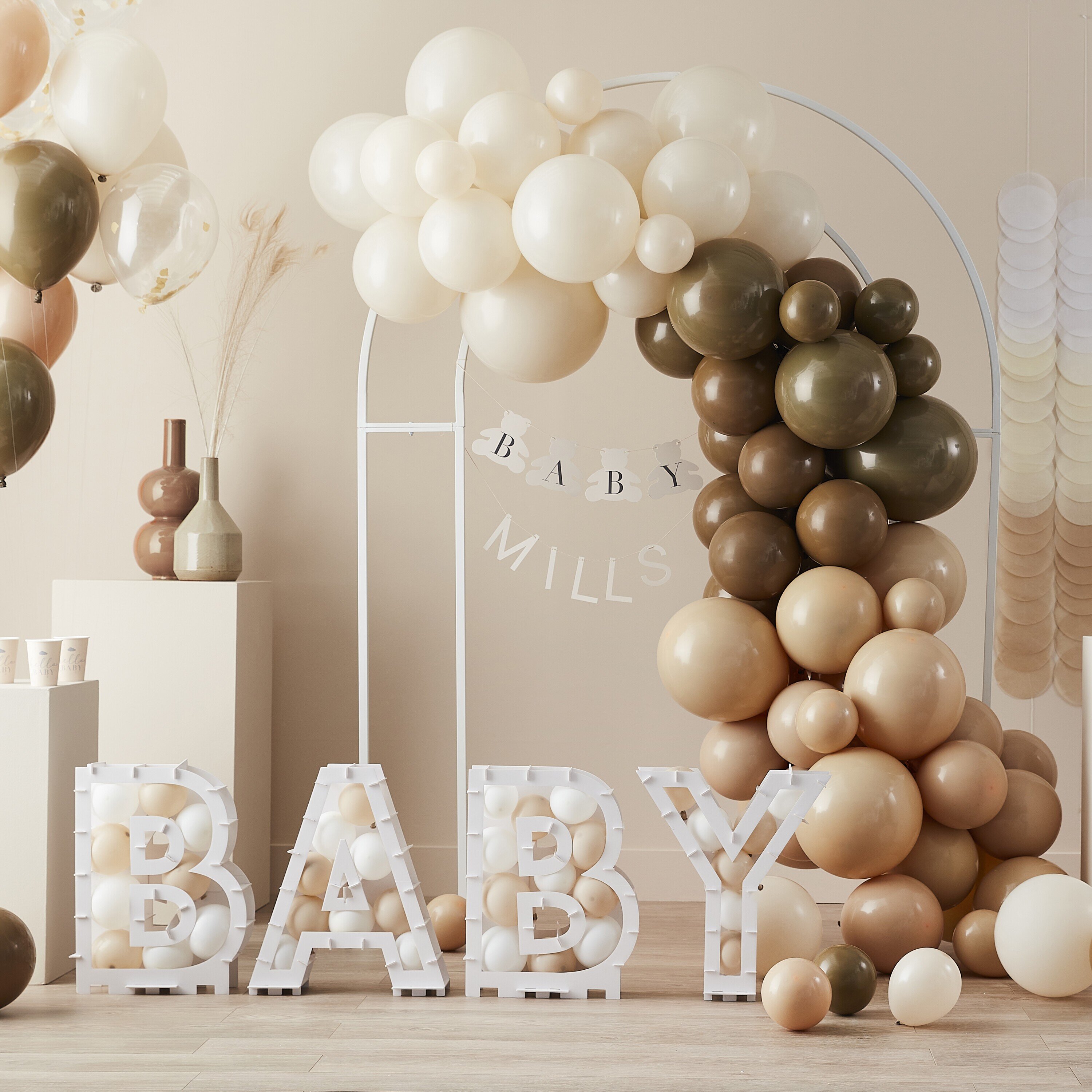 DIY Ballonbue - Brun/Neutral