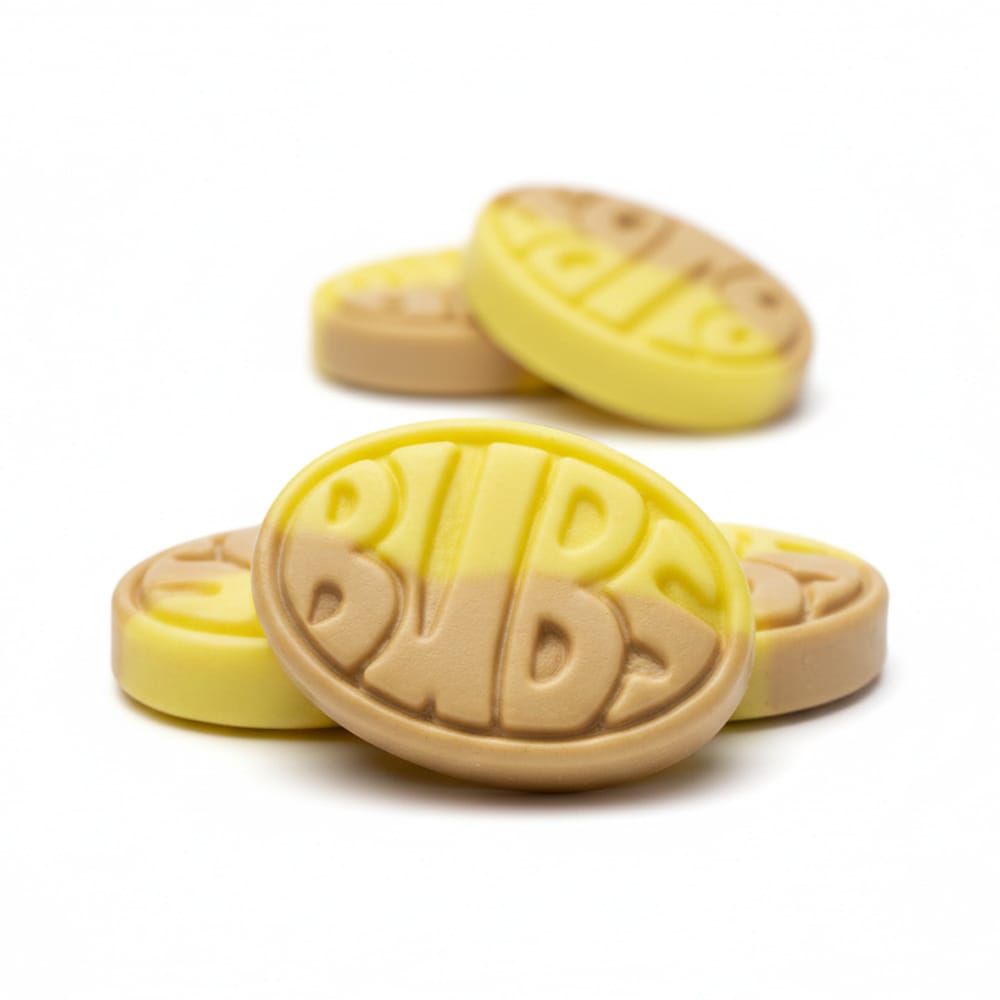 BUBS Banan/Toffee Skum Storpakke 1,4 kg