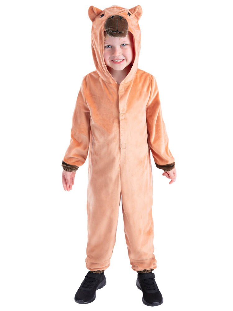 Capybara Kostume 7-9 år