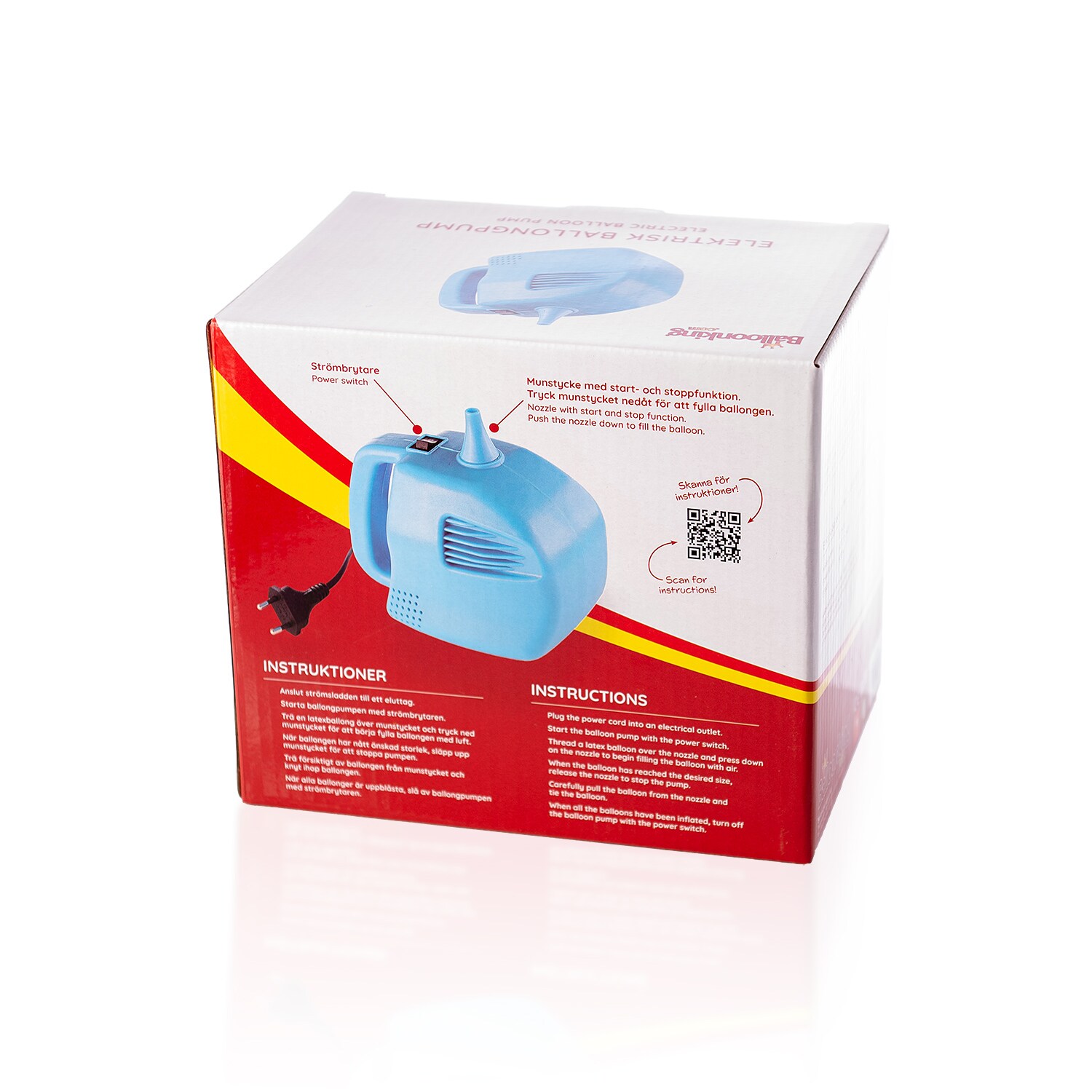 Elektrisk Ballonpumpe