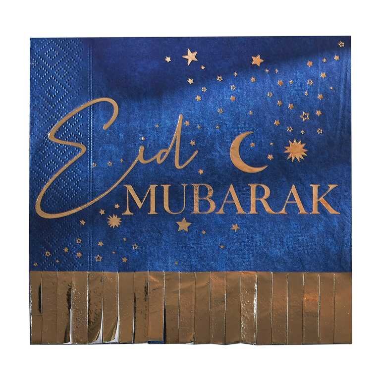 Eid Mubarak - Servietter 16-stk