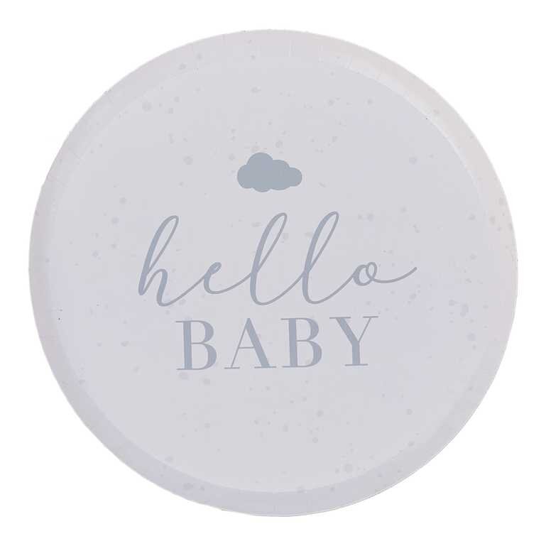 Hello Baby - Tallerkner 8 stk