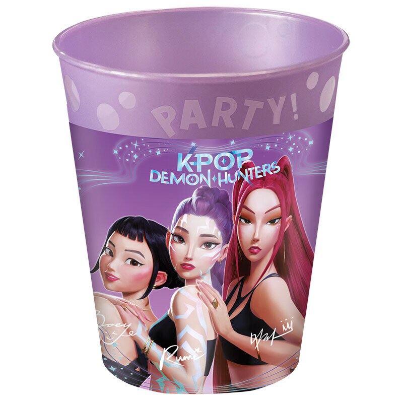 K-Pop Plastikkrus 250 ml, 4 stk