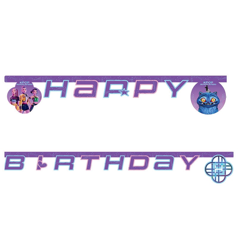 K-Pop Guirlande Happy Birthday