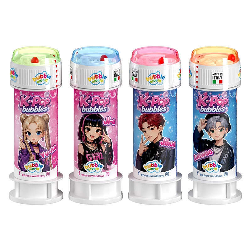 K-Pop Sæbebobler 60 ml