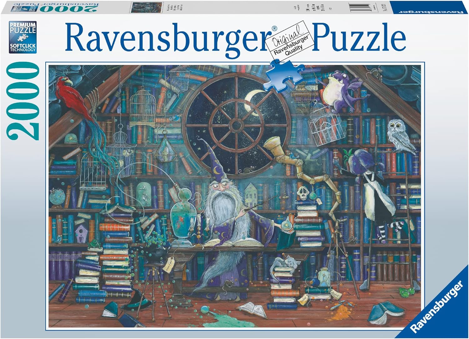 Ravensburger Puslespil, Magical Merlin 2000 brikker