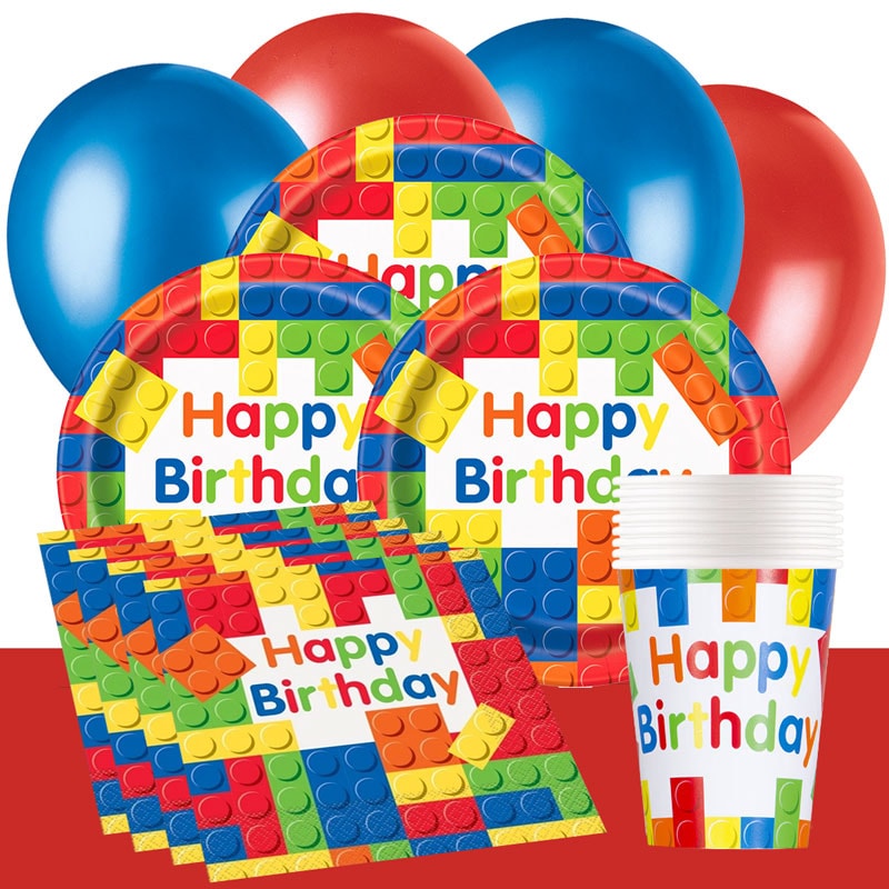 Byggeklodser Festpakke 8-16 personer