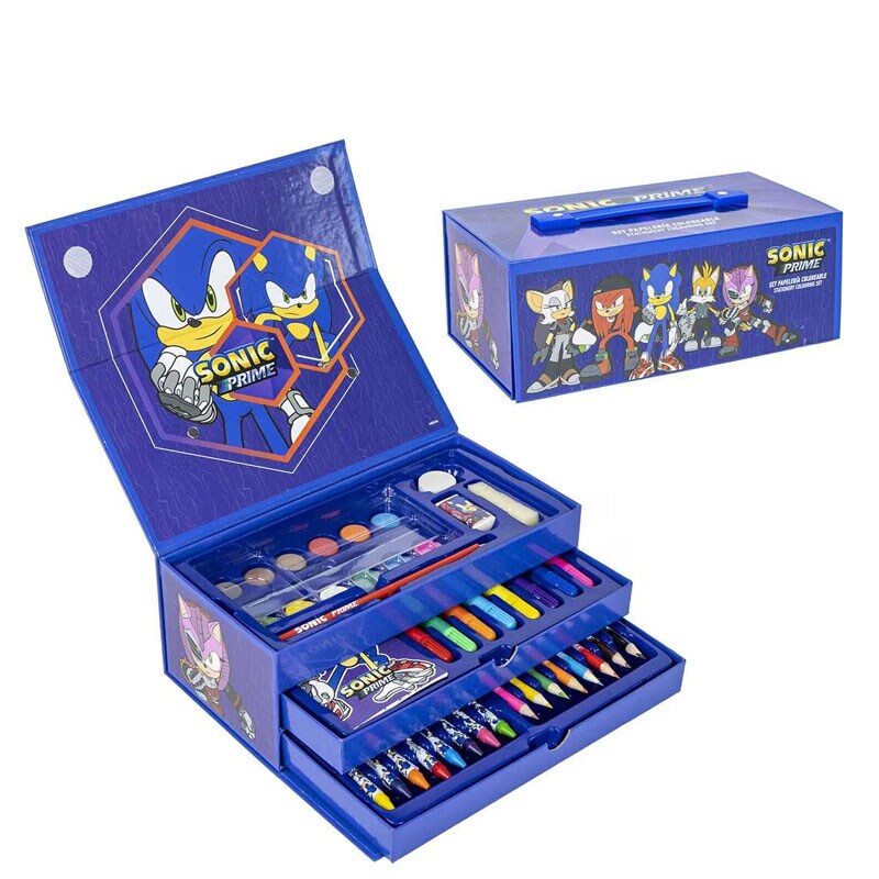 Sonic Prime - Tegne & Malersæt