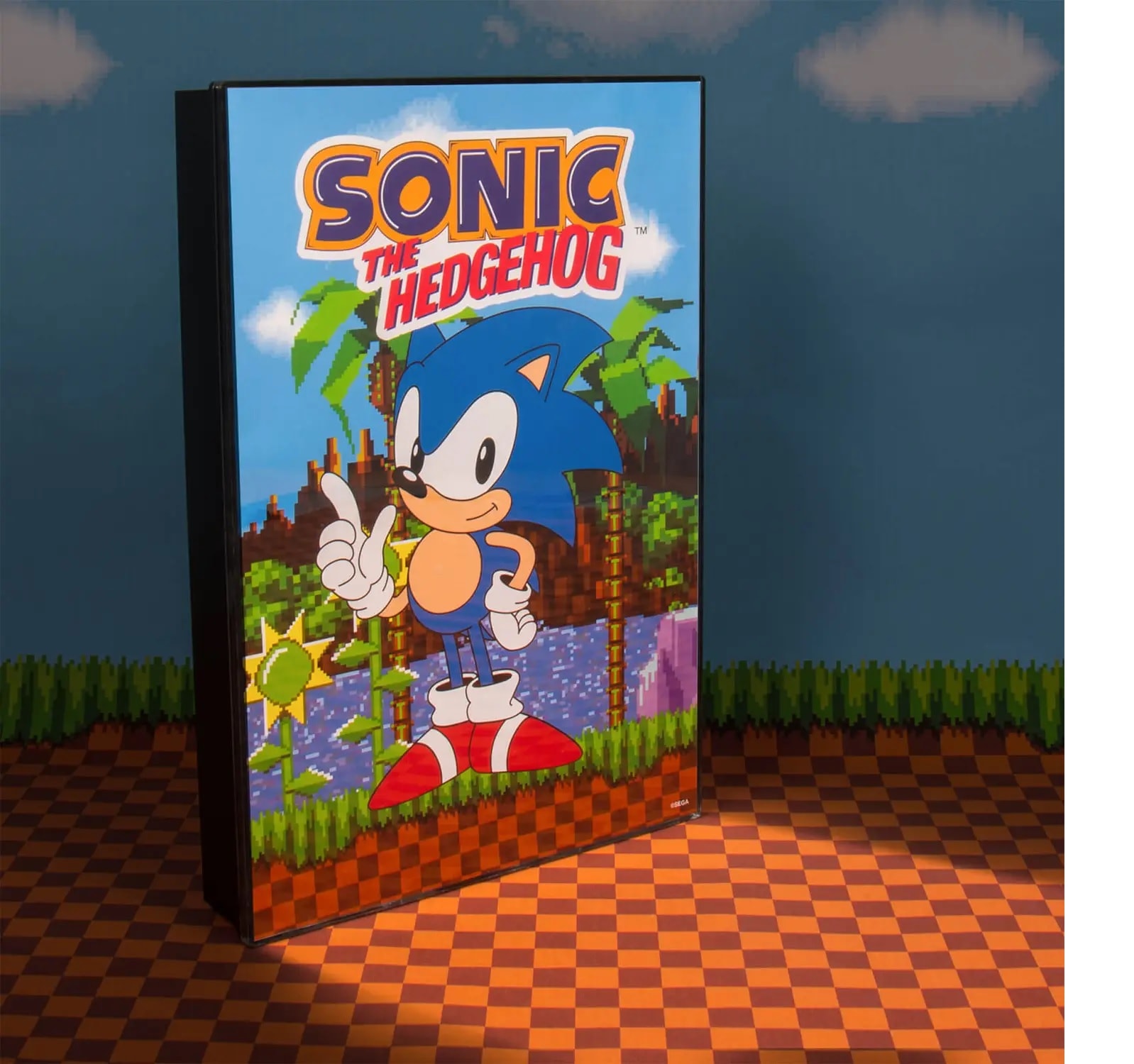 Sonic The Hedgehog - Lampe Plakat