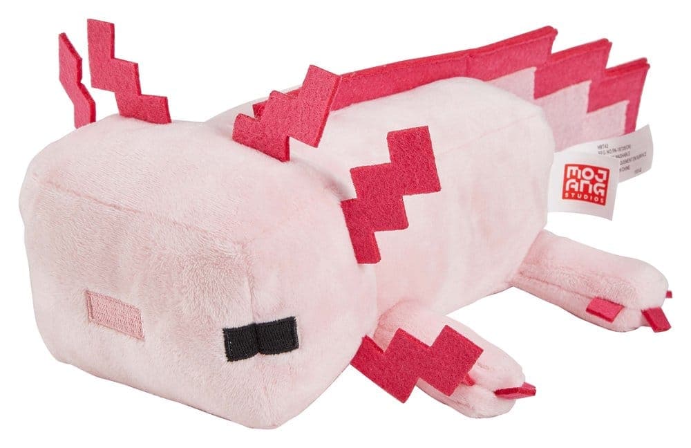 Minecraft Bamse Axolotl 20 cm